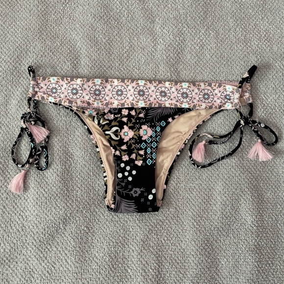 Seafolly Boho Bikini Bottom Sz 10 NWOT | Seafolly Bikini Bottom | Seafolly NEW - - Picture 2 of 7